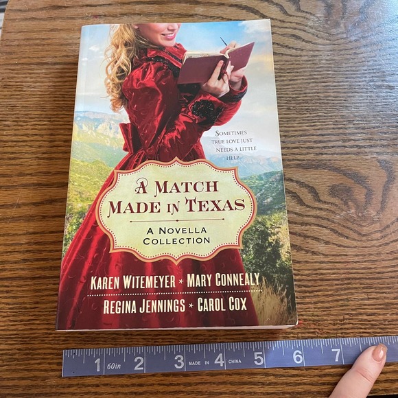 Cowboy Romance Book Historical Romance A Match Made In Texas 4 Novellas - Picture 7 of 7